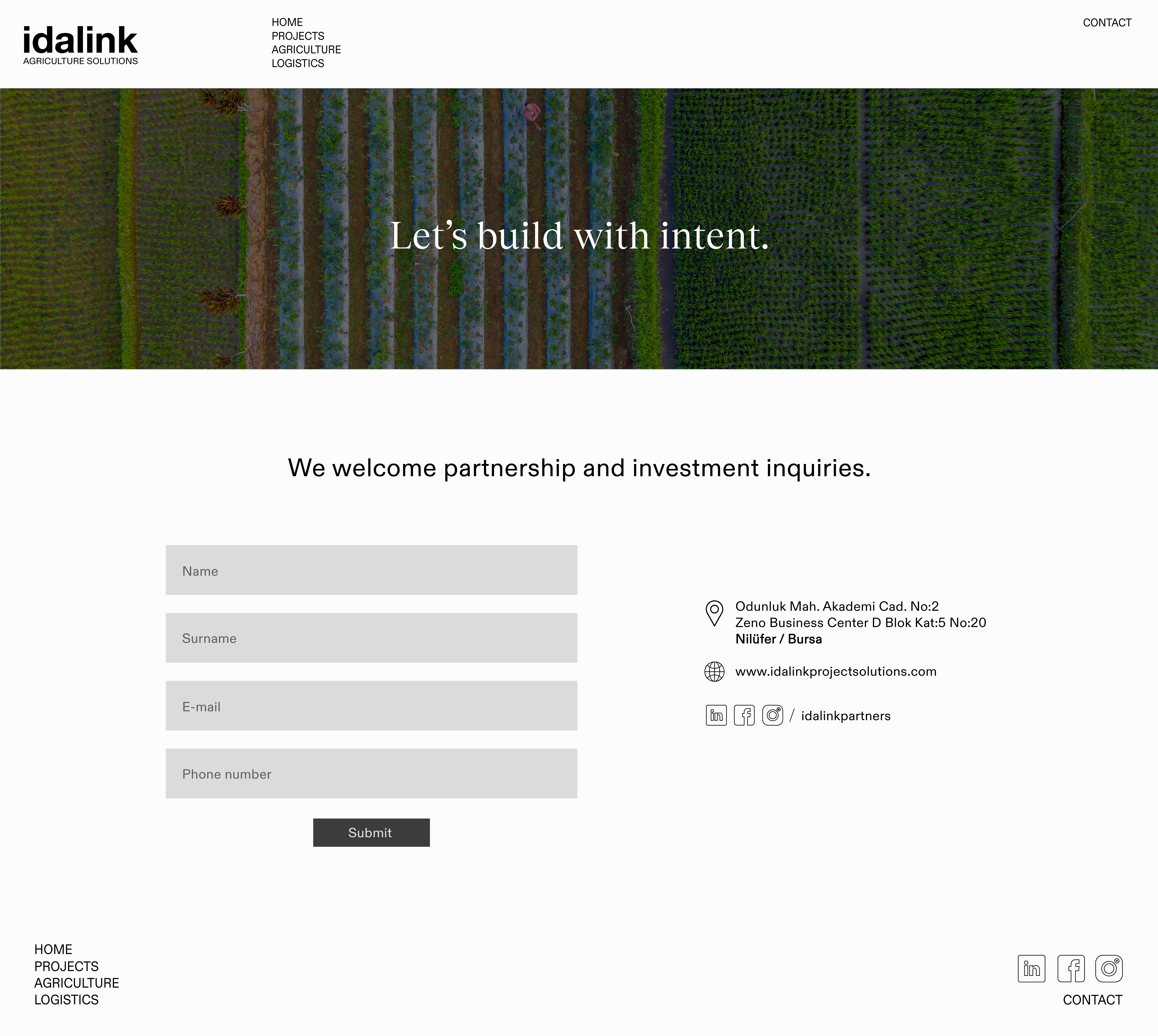 Idalink Partners Hero Image